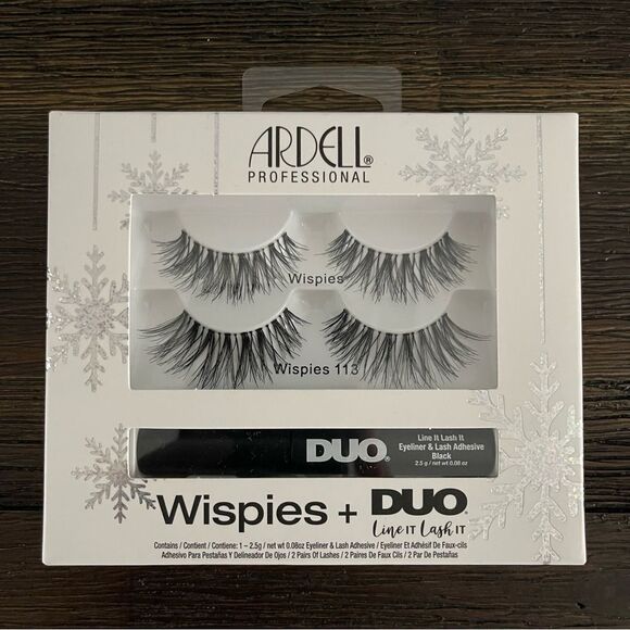Ardell Professional Wispies + Duo Lashes 113 NWT - Picture 1 of 3